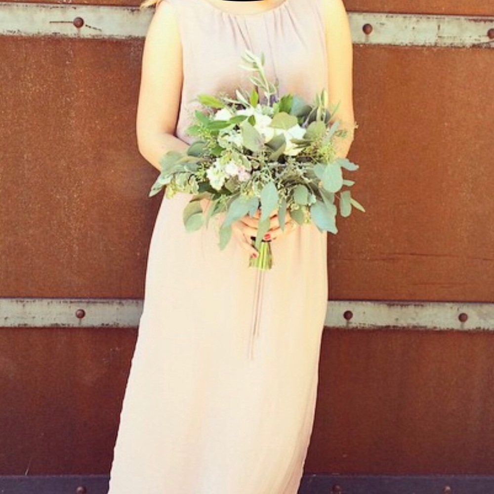 Maxi mauve dress